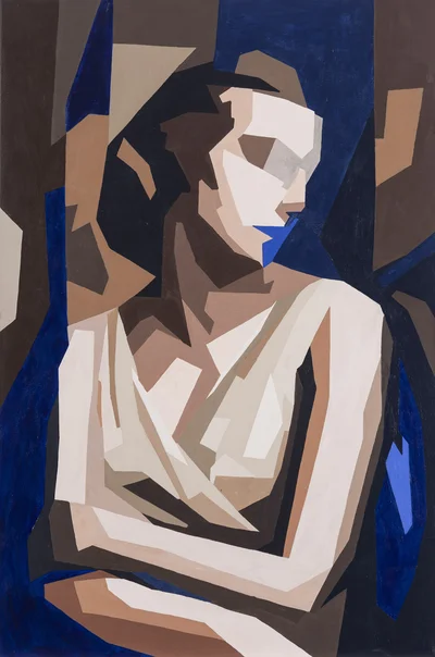 "Kobieta z marmuru VII - spojrzenie", Dorota Kwiatkowska