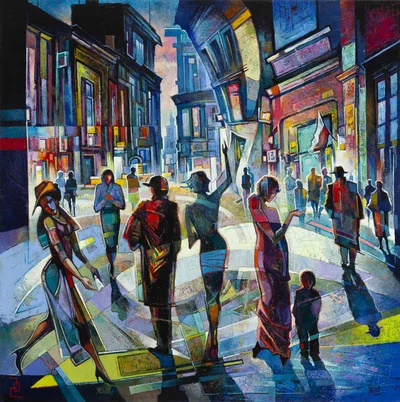 "A festive day", David Bagalishvili