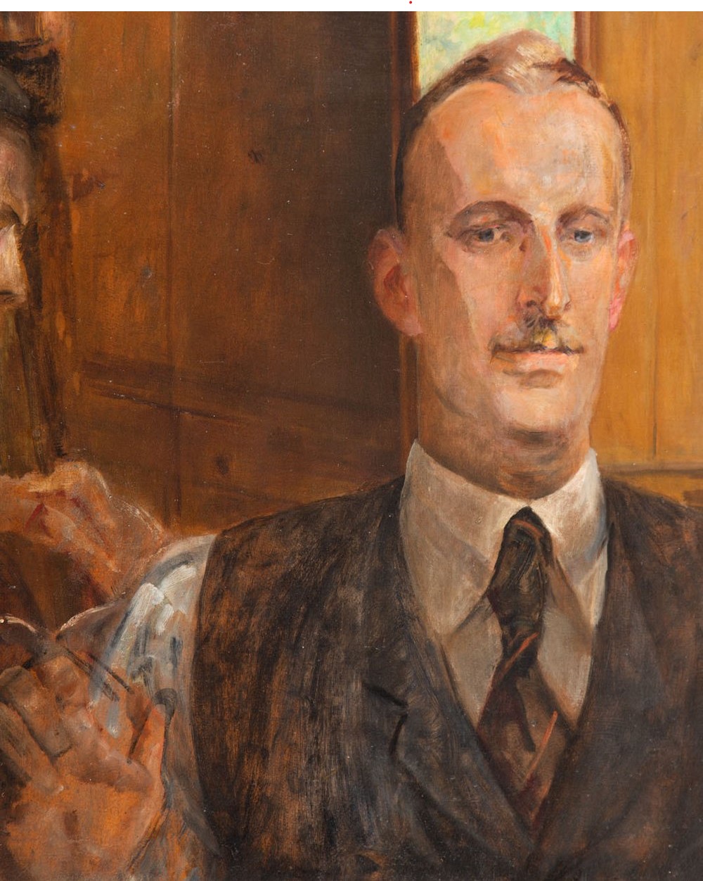 Jacek Malczewski, Portret Bronisława Preidla ze Śmiercią, 1925